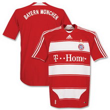 Official Bayern Munich home 2008-2009 soccer jersey