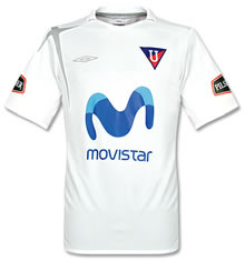 Official Liga de Quito  2008 soccer jersey