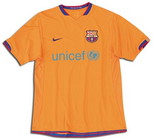 FC Barcelona 2007 2006-2007 away Jersey