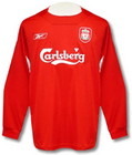 Liverpool 2006 2005-2006 home Jersey, long sleeve