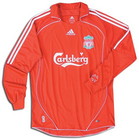 Liverpool 2007 2006-2007 home Jersey, long sleeve