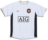 Manchester United 2007 2006-2007 away Jersey