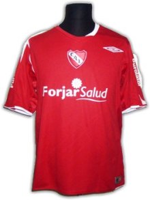 Official Independiente   soccer jersey