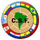 Logo CONMEBOL - CSF - South American Football Confederation 