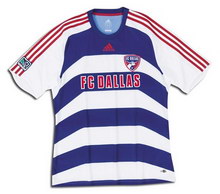 Official FC Dallas away 2008 soccer jersey