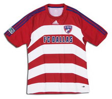 Official FC Dallas home 2008 soccer jersey