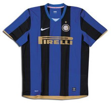 Official Inter home 2008-2009 soccer jersey