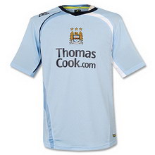 Manchester City home 2008-2009 soccer Jersey