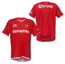 Official Toluca home 2007-2008 soccer jersey