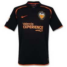 Official Valencia away 2008-2009 soccer jersey