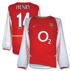Arsenal 2004 2003-2004 home Jersey, long sleeve