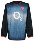 Arsenal 2004 2003-2004 third Jersey, long sleeve