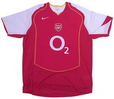 Arsenal 2005 2004-2005 home Jersey