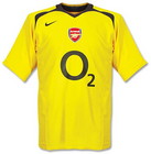 Arsenal 2006 2005-2006 away Jersey
