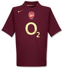 Arsenal 2006 2005-2006 home Jersey retro