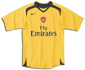 Arsenal 2007 2006-2007 away Jersey