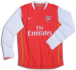Arsenal 2007 2006-2007 home Jersey, long sleeve