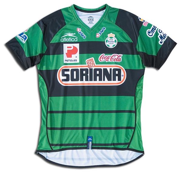 Santos Laguna Jerseys 20062007 away soccer jersey picture.