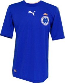 Official Cruzeiro   soccer jersey