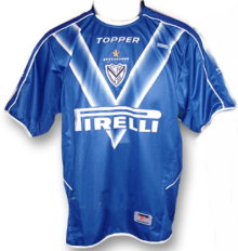 Official Velez Sarsfield   soccer jersey